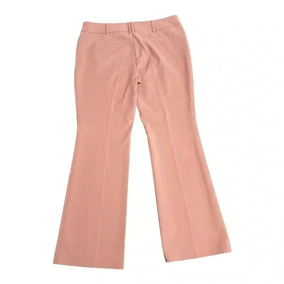 7th Avenue New York & Co Pink Modern Fit Stretch Bootcut Dress Pants Petite 14 - Picture 1 of 14